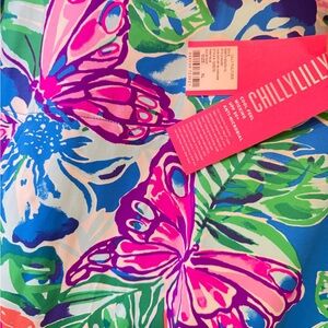 Lilly Pulitzer Chillylilly PopOver LilShield LiliBlock UPF 50+ Blue Isle Be Back